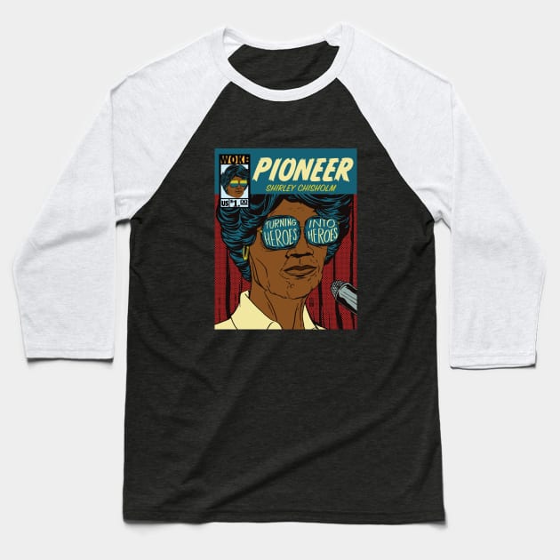 Pioneer Baseball T-Shirt by Thomcat23